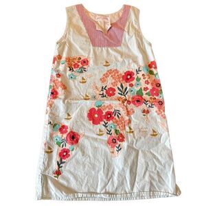 Petit Peony girls floral printed dress size 8y
